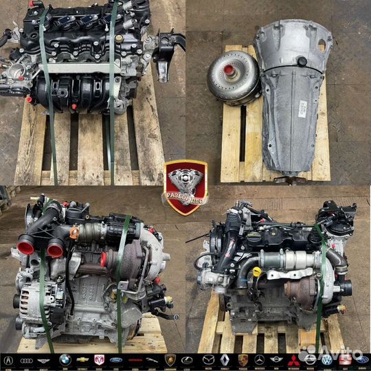 Контрактный двигатель и АКПП на opel