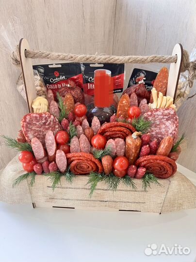 Мясные букеты