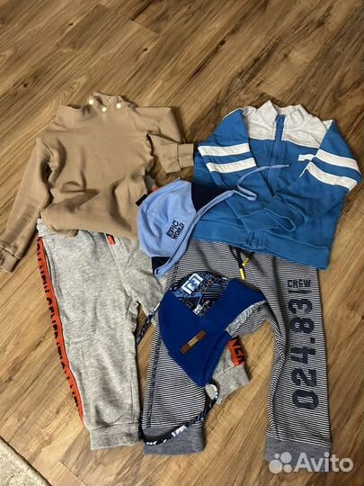 Вещи детские пакетом 86