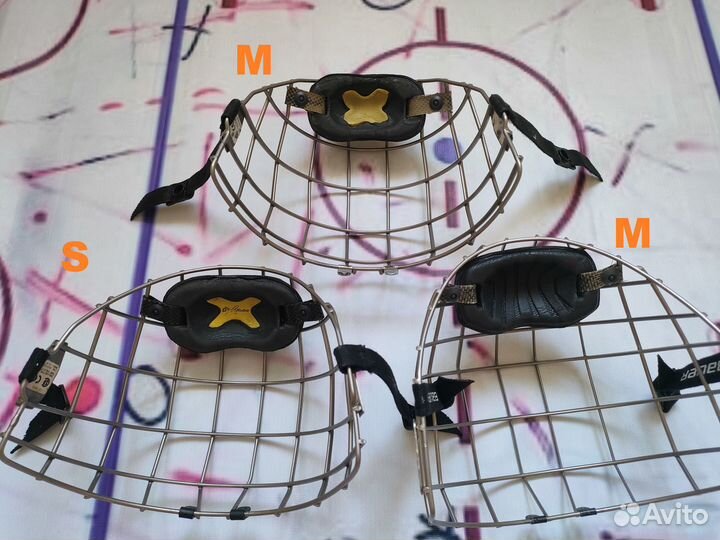 Bauer Re-akt размер M и S Маска хоккейная