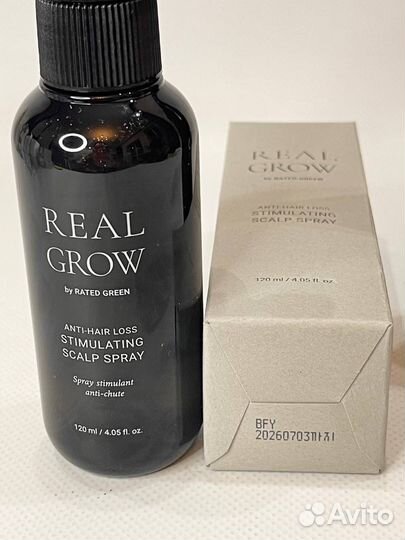 Rated Green линия для роста волос Real Grow