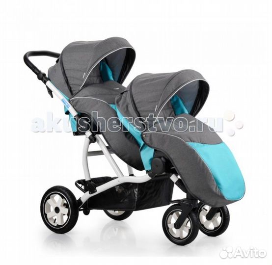 Коляска для двойни