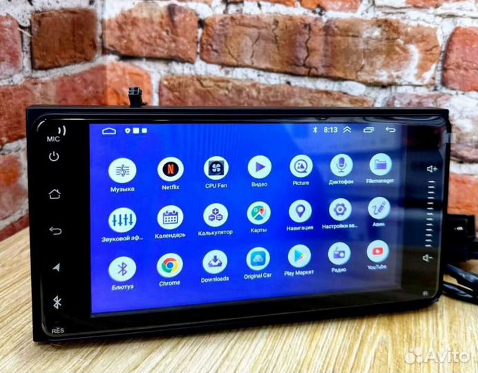 Магнитола 2 din android toyota