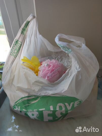 Заколки резинки пакетом