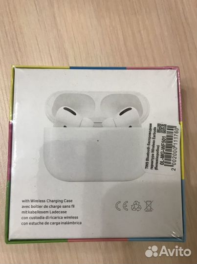 Беспроводные наушники apple airpods pro