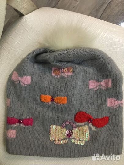 Комплект шапка, перчатки