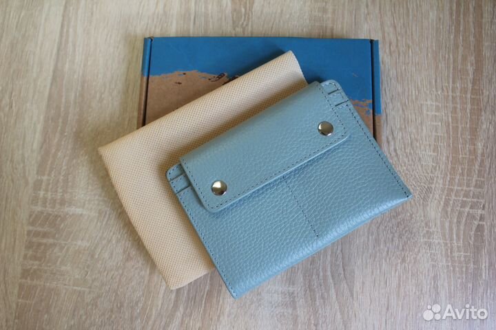 Дорожный кошелек SMART Grey-Blue (Верфь)
