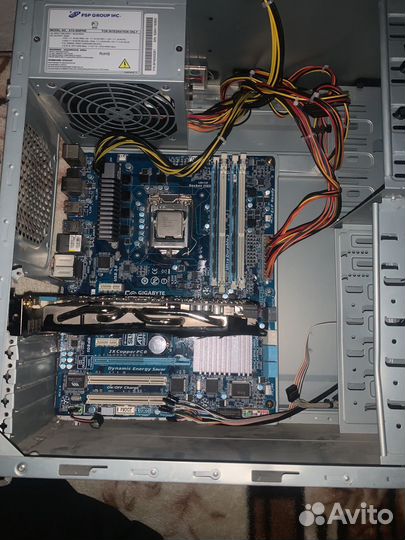 Материнская плата с процессором lga 1155