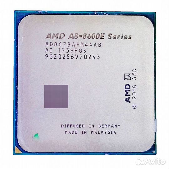 Процессор AMD A8-8600E AM4, 4 x 3100 мгц