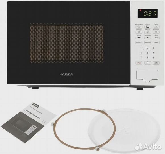 Микроволновая печь Hyundai HYM-D2077 белый