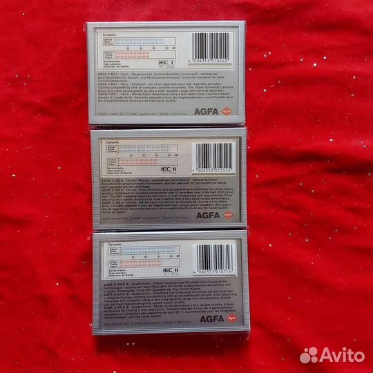 Аудио кассеты agfa