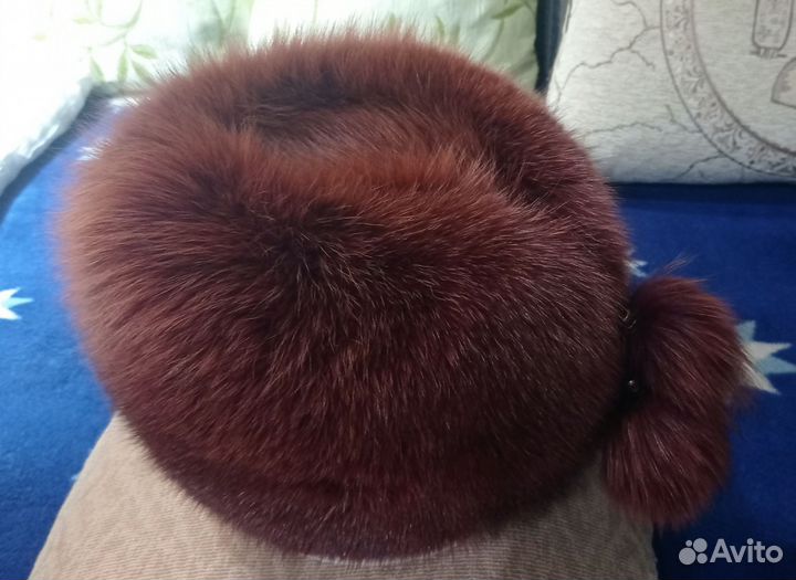 Шапка натуральный мех