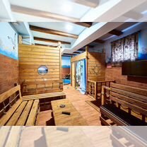 Сауна с бассейном