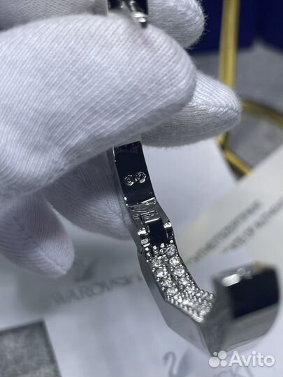 Swarovski серьги кольца Dextera