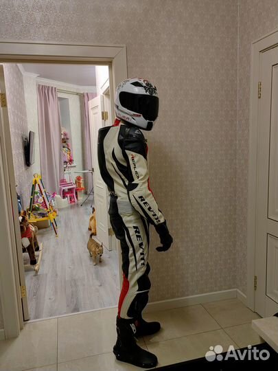 Цельный мотокомбинезон Revit р.48