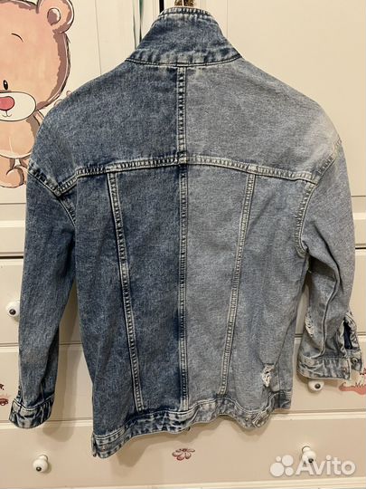Джинсовая куртка для девочки размер 140