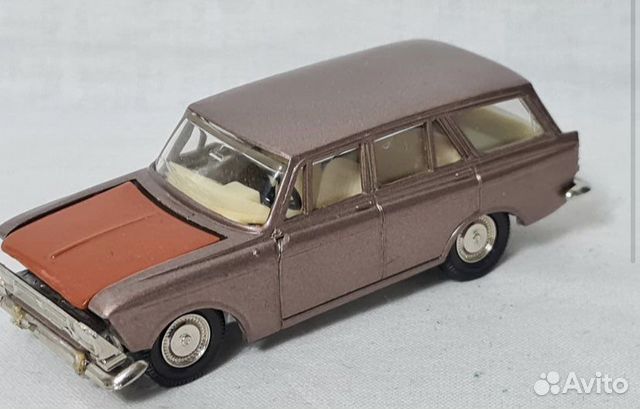 Модель А6 Москвич 434 1/43 Сделано в СССР