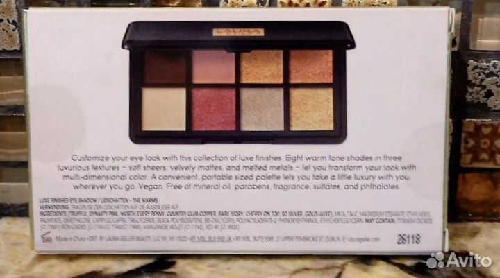 Палитра теней Laura Geller