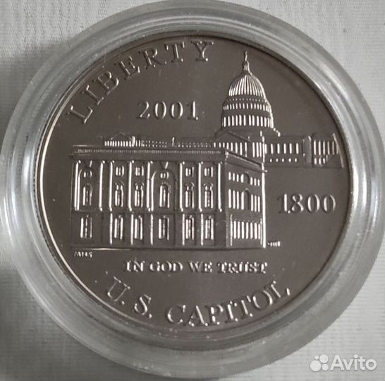 Монета США 1 доллар