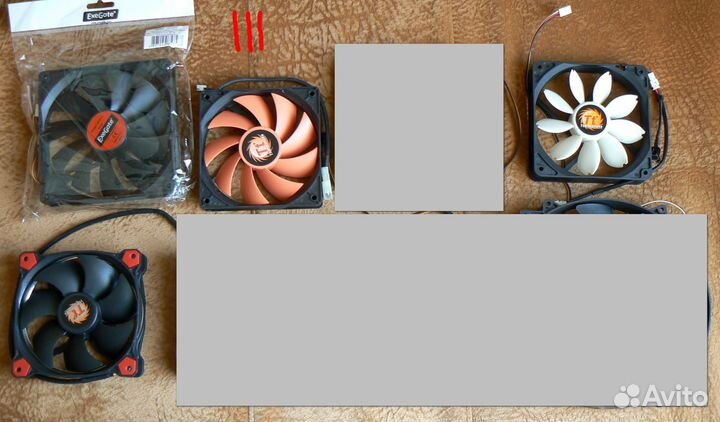 Кулера Intel и AMD + вентиляторы