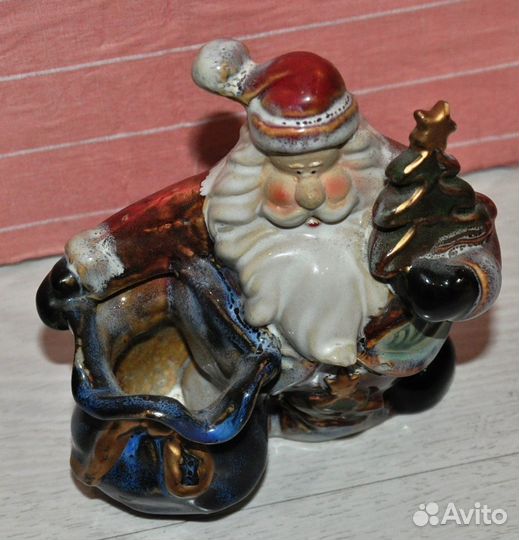 Подсвечник дед мороз