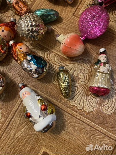 Новогодние игрушки на елку СССР