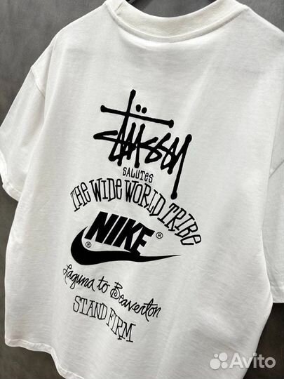 Футболка stussy & nike