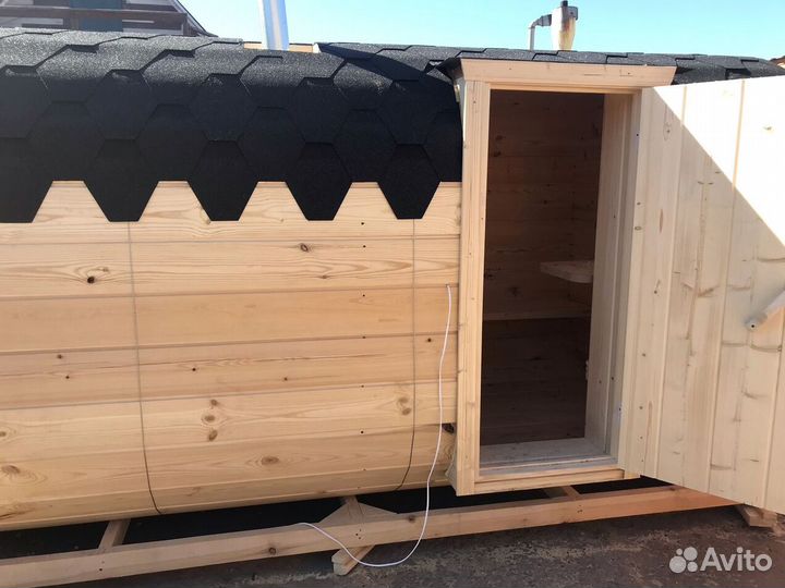 Баня-бочка с доставкой