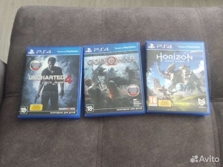 Диски на PlayStation 4