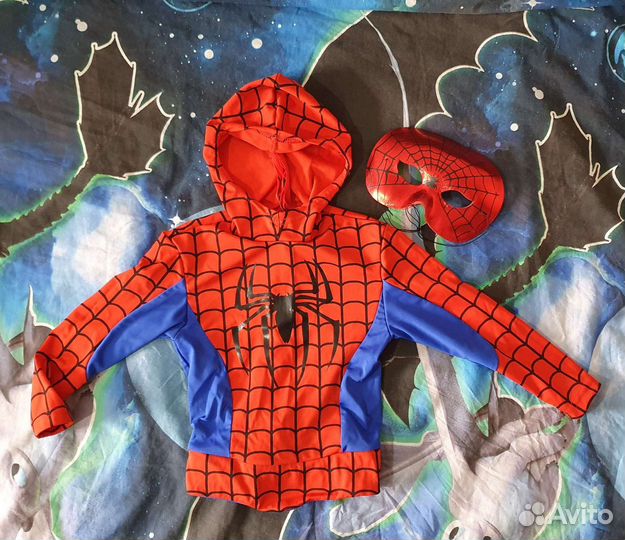 Новогодний костюм человека паука. Р-р 110