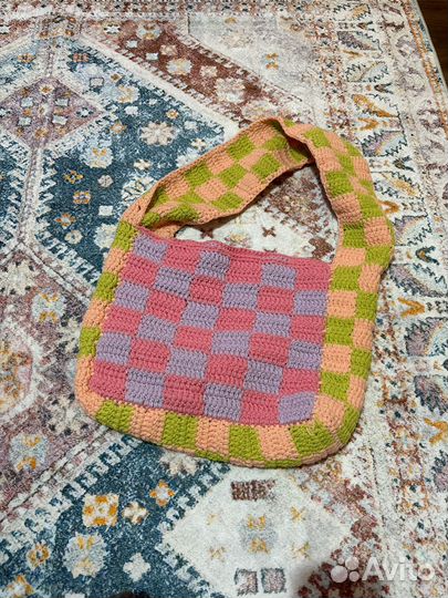 Вязаная крючком сумка