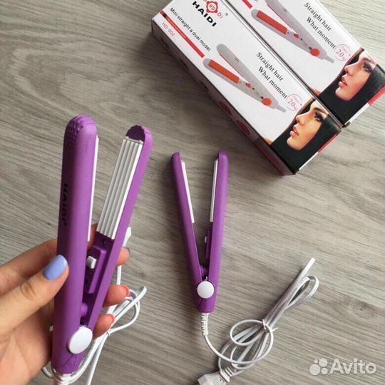 Выпрямитель утюжок гофре