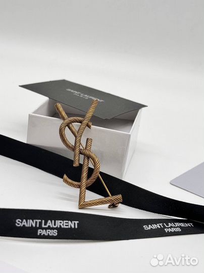 Брошь yves saint laurent