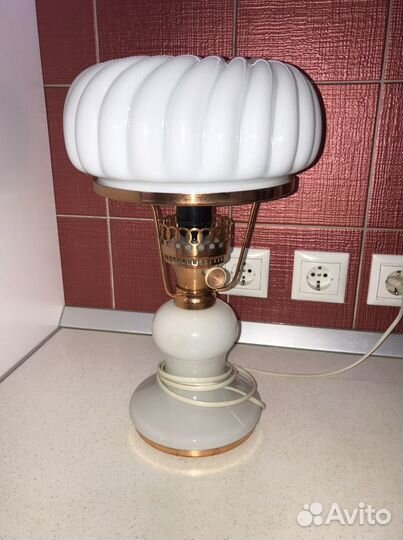 Лампа настольная СССР зик