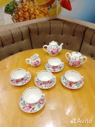 Сервиз чайный песочное 1972гг