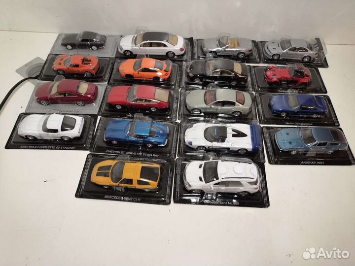 Коллекция масштабных автомобилей DeAgostini