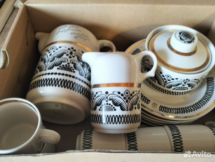 Кофейный сервиз Вербилки СССР