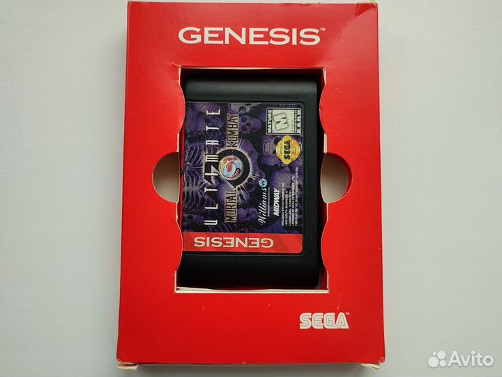 Mortal kombat 3 ultimate Sega genesis