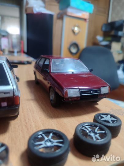 Моделька Ваз-2109 ашет 1/24