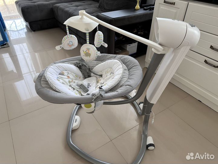 Детские электронные качели joie