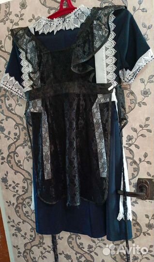 Школьный фартук и платье