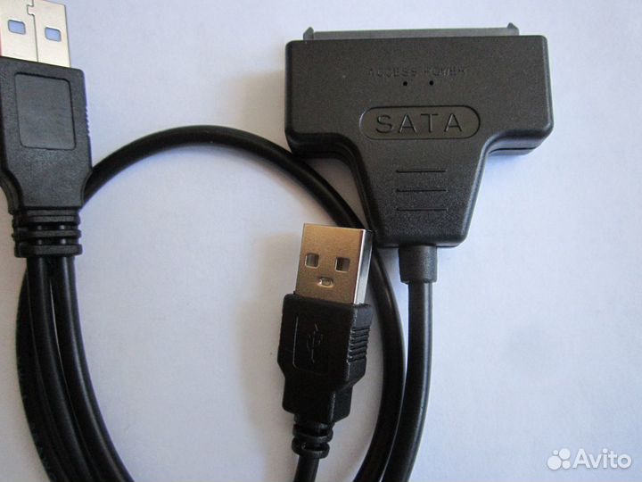 Переходник SATA на USB 2.0 для жёстких дисков 2.5