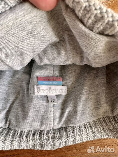 Комплект шапка и шарф Orso Bianco 4-6 лет