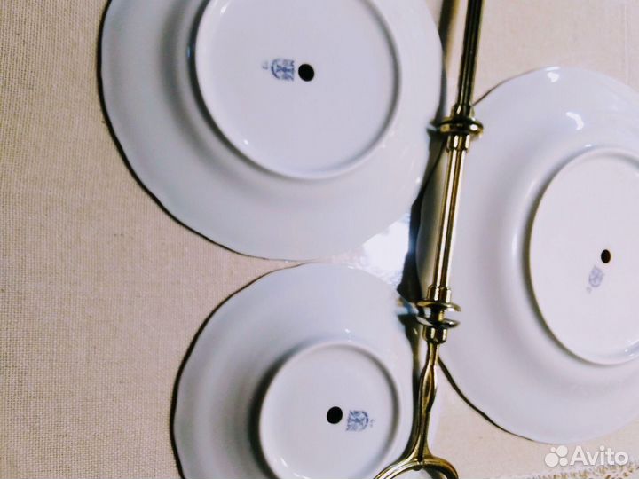 Трехярусное блюдо Чехия