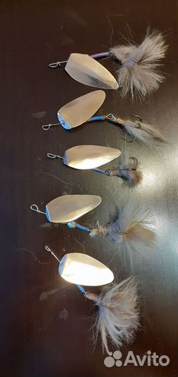 Супер блесна ручной работы, по Ленку, Тайменю