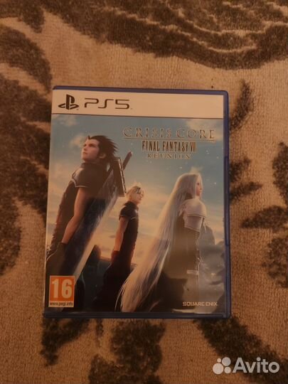 Диск на пс5 crisis corefinal fantasyhireunion