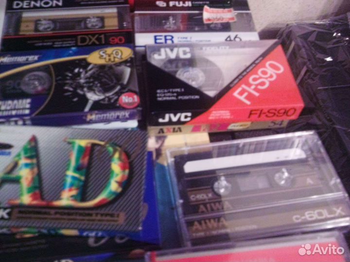 Аудиокассеты запечатанные