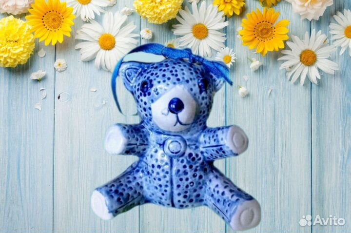 Мишка Тедди голландская статуэтка