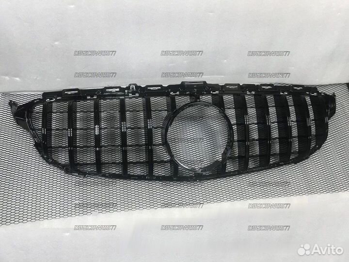 Решетка w205 c205 дорестайл GT AMG line panamerica