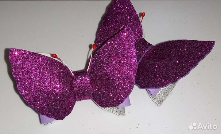 Бантики резиночки из фоамирана